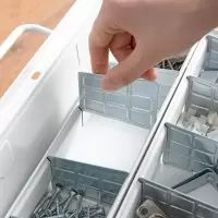净也日本进口工具收纳箱家用白色带锁铁皮箱电工修理箱车载五金工具箱