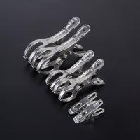 净也夹子不锈钢晾衣服晒被子夹衣服夹子大小号固定晾衣防风夹衣架家用