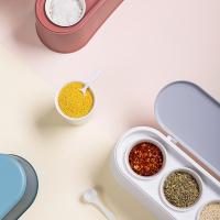 净也调料盒家用厨房用品收纳盒调味罐调味品盐罐调料瓶罐子置物架套装