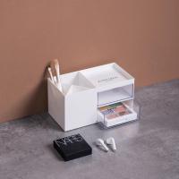 净也物鸣创意文具摆件收纳盒时尚桌面北欧笔架办公笔桶可爱女ins简约