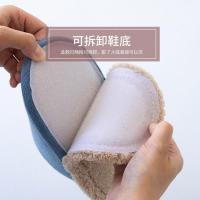 净也厨房懒人拖地鞋套家用雪尼尔擦地抹布清洁拖地拖鞋鞋套神器可拆洗