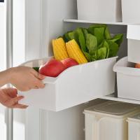 净也2个装厨房冰箱冷冻藏放鸡蛋的收纳盒保鲜盒储物盒冻饺子盒整理盒