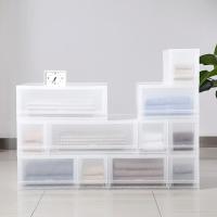 净也shinwa伸和日本进口抽屉收纳箱塑料收纳盒衣柜抽屉柜衣物整理箱