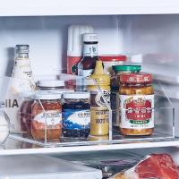 净也霜山亚克力桌面置物架手办化妆品收纳盒冰箱透明收纳架店铺陈列筐