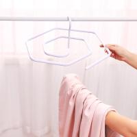 净也抖音同款晒被子床单神器蜗牛螺旋式圆形旋转衣架阳台加粗晾衣架