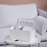 净也物鸣简约宿舍加厚塑料有盖收纳箱家用大号收纳盒车载后备箱书箱