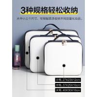 净也化妆箱手提家用便携女ins化妆包多功能双层护肤品包收纳盒大容量