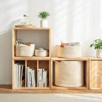 净也懒角落 收纳筐布艺编织筐衣服杂物整理篮玩具收纳篮子大号 66425A