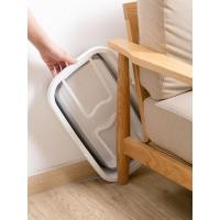 净也便携式折叠拖把桶长方形洗车水桶塑料桶家用大号拖把清洗桶储水桶