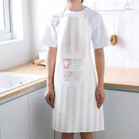 净也时尚围裙女可爱厨房围裙做饭工作服罩衣围腰家务清洁厨房做饭围裙