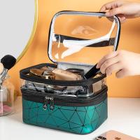 净也化妆包女便携大容量ins风超火小号化妆品收纳包化妆袋洗漱包IZ型