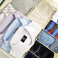 净也加大抽屉式内衣收纳盒塑料分格家用衣柜衣物内裤袜子文胸整理盒