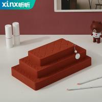 净也口红收纳盒硅胶多格梳妆台化妆品唇膏眉笔甲油创意学生整理展示架