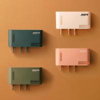 净也吹风机架免打孔卫生间浴室壁挂多功能置物架收纳挂钩置物风筒架子