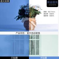 净也玻璃贴膜阳台厨房家用防晒隔热膜单向透视卧室窗户遮光贴纸窗神器