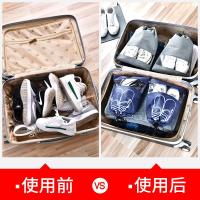 净也鞋袋旅行装鞋子的收纳袋神器鞋包运动球鞋防尘袋子家用布鞋罩鞋套