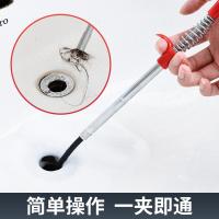 净也垃圾夹四爪取物器下水道拾物管道疏通抓取神器加长夹子异物夹取器