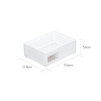 净也INOMATA日本进口办公文具收纳盒桌面名片收纳篮整理盒