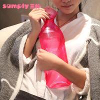 净也三朴热水袋注水女学生可爱小号灌水小型迷你装水暖宝宝冲水暖水袋