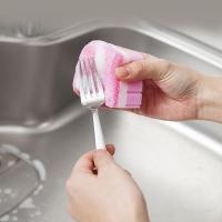 净也AISEN日本进口起泡清洁海绵擦超柔家用百洁布厨房去油去污洗碗擦