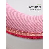 净也加绒加厚马桶垫冬坐垫家用拉链式马桶套圈通用厕所防水坐便器垫子