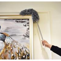 净也家用除尘掸扫灰车用鸡毛掸子清洁打扫卫生灰尘毯子神器可伸缩禅子