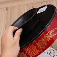 净也结婚糖果盒红色瓜子盘干果盒分格带盖家用客厅食盒婚庆用品干果盘