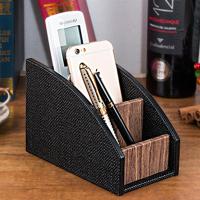 净也遥控板茶几客厅杂物创意欧式桌面简约家用木制 电视遥控器收纳盒