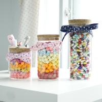 净也品唐 玻璃瓶许愿瓶幸运星瓶木塞瓶 圆柱直筒瓶漂流瓶情人节