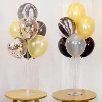 净也气球立柱商场装饰布置生日派对布置气球桌飘儿童宝宝周岁聚会装饰