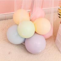 净也网红马卡龙花朵立柱网纱气球结婚庆生日派对场景布置迎宾路引装饰