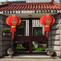 净也鼠年大红灯笼挂饰新年农村大灯笼吊收折阳台灯户外福字大灯笼灯