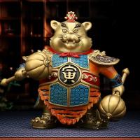 净也《十二生肖之天兵天将》全铜摆件鼠牛虎兔龙蛇马羊猴鸡狗猪工艺品