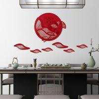 净也卓策 结婚新房背景墙小装饰立体蝴蝶花朵创意婚房布置无纺布贴