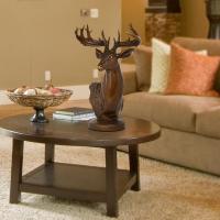 净也吉善缘 创意纯铜鹿头摆件 欧式家居客厅酒柜办公室桌装饰礼品0361