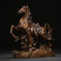 净也吉善缘 马摆件客厅酒柜礼品马到成功工艺品装饰开业礼品