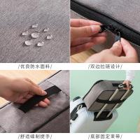 净也家庭文件收纳盒家用户口本证书包多功能箱重要整理便携小袋子