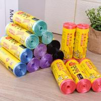 净也垃圾袋加厚家用一次性拉圾袋中号45x55黑色塑料袋厨房大号50x60cm