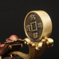 净也吉善缘 《盛世祥龙》纯铜龙摆件 十二生肖龙办公室装饰工艺品