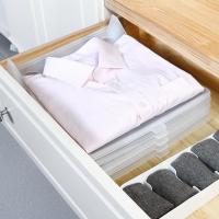 净也衣柜叠衣板衬衣裤子T恤衬衫懒人叠衣神器折叠收纳折衣板衣服整理