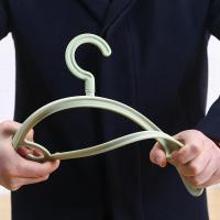 净也多功能折叠无痕衣架衣柜挂裤子裤架夹多层裤挂架子家用收纳神器