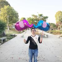 净也儿童生日派对装饰卡通铝膜气球结婚新房装饰心形铝箔球婚礼布置用