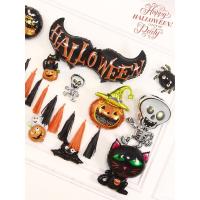 净也万圣节气球装饰柜台学校酒吧布置商场店铺创意场景背景墙用品