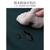 净也长袖围裙罩衣大人家用厨房防水防油可爱厨师围裙工作服女时尚日式