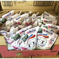 净也日本进口新版花王本花香柔顺洗衣液 柔软衣物无荧光剂 替换袋装