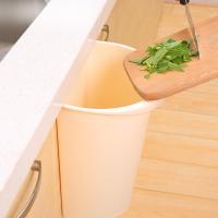 净也无盖壁挂式垃圾桶塑料橱柜收纳桶厨房可挂大号垃圾桶