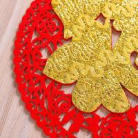 净也2020新年喜庆挂饰过年装饰用品春节大红拉条旗无纺布福字拉花挂件