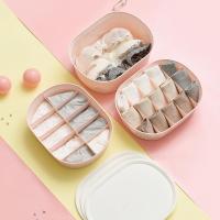 净也8836内衣裤袜收纳盒多层塑料家用内裤袜子分格收纳盒文胸储物柜盒