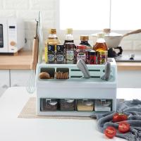 净也厨房置物架刀架调味瓶调料架子多功能神器用品家用大全筷子收纳盒