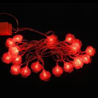 净也新年装饰品灯笼辣椒串闪灯过年房间橱窗新春挂饰挂件春节挂件